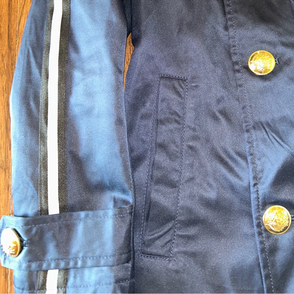Navy trench - Picture 4 of 4